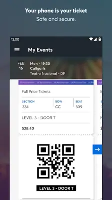 Ticketmaster MX Event Tickets android App screenshot 2